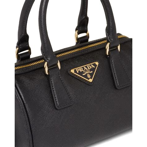 prada saffiano leather top-handle bag|prada saffiano shoulder bag review.